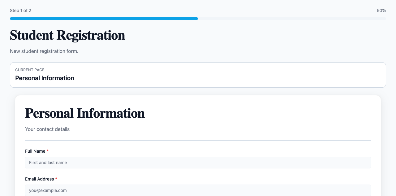 Student Registration